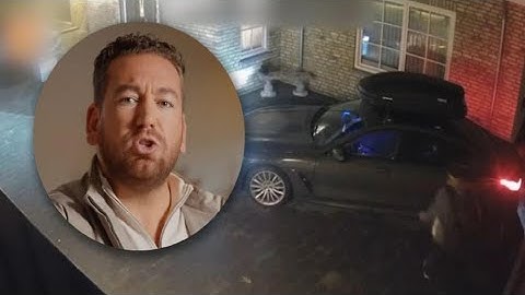 Totale nachtmerrie: auto van zanger Sander Kwarten gestolen met zijn drie kinderen op achterbank