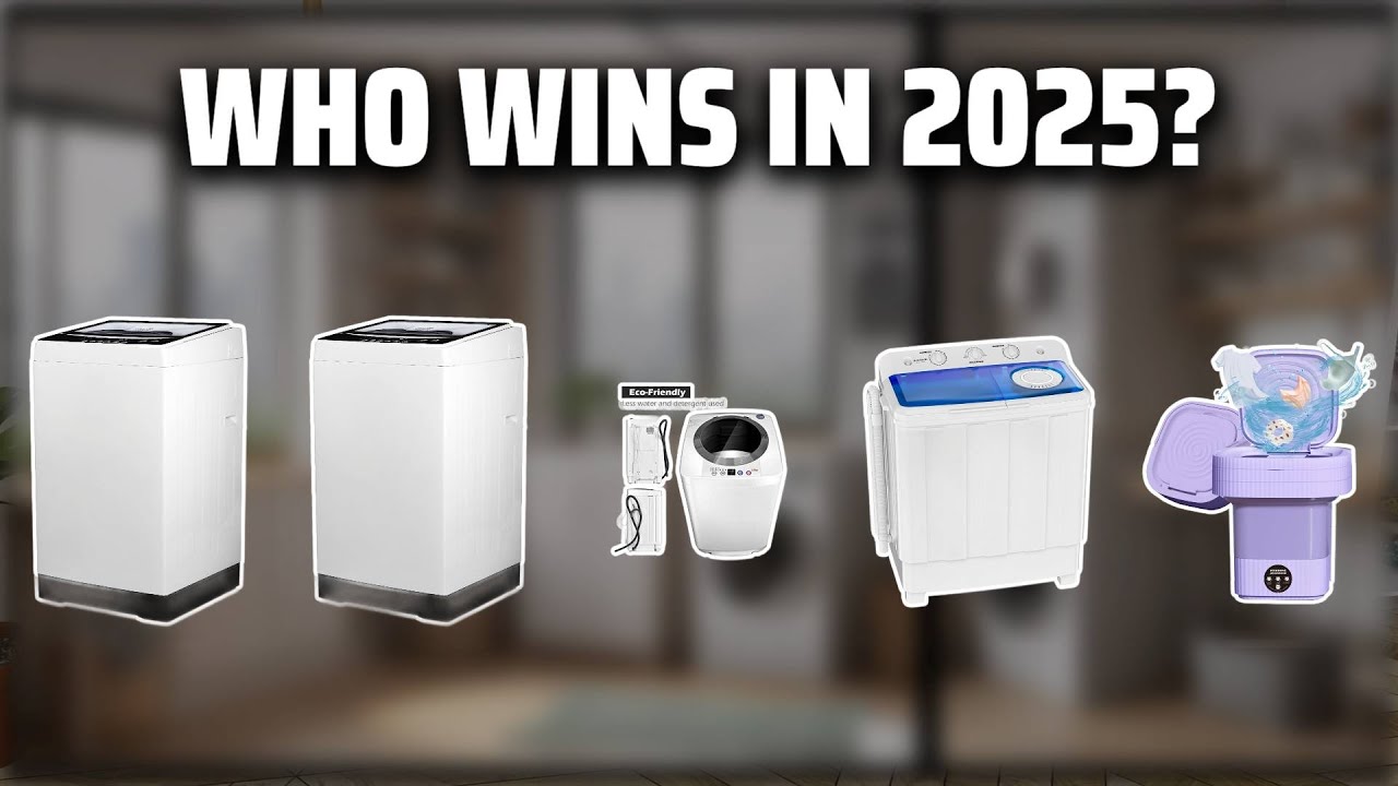 The Top 5 Best Portable Washer in 2025 - Must Watch Before Buying!
