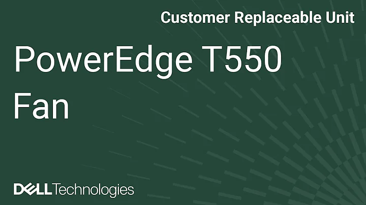 Dell  PowerEdge T550: Remove/Install Fan Board