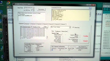 Arduino Transmit of ANT+ Bike Power Data