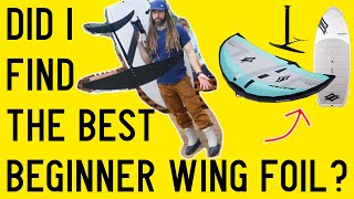 The Best Beginner Wing Foil Setup?! - Naish Wingsurfer Review