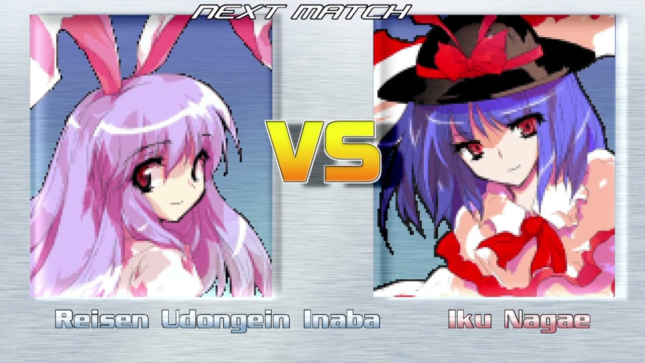 Mugen) Reisen Udongein Inaba (Me) Arcade Mode