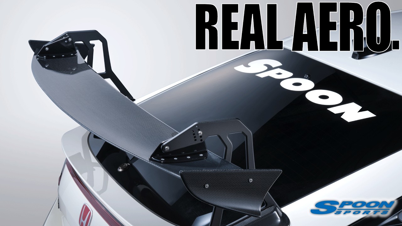 Inside SPOON’s FL5 CRANE NECK WING｜Real Aerodynamics for the Civic Type R