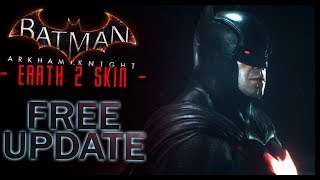 Batman Arkham Knight - RARE Earth 2 Dark Knight Skin DLC (PS4 + PC)