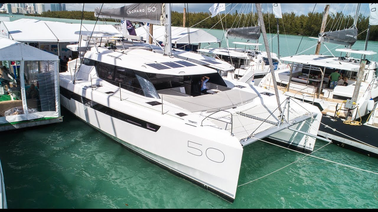 2018 Leopard 50 Catamaran Walkthrough w/ Commentary [4K]