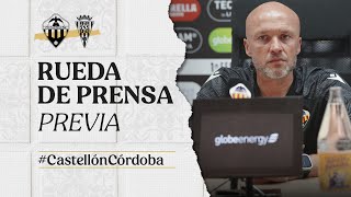 Rueda de prensa: Dick Schreuder en la previa del CD Castellón vs Córdoba CF (15-03-2024) by CDCastellonOficial 1,521 views 1 month ago 12 minutes, 22 seconds