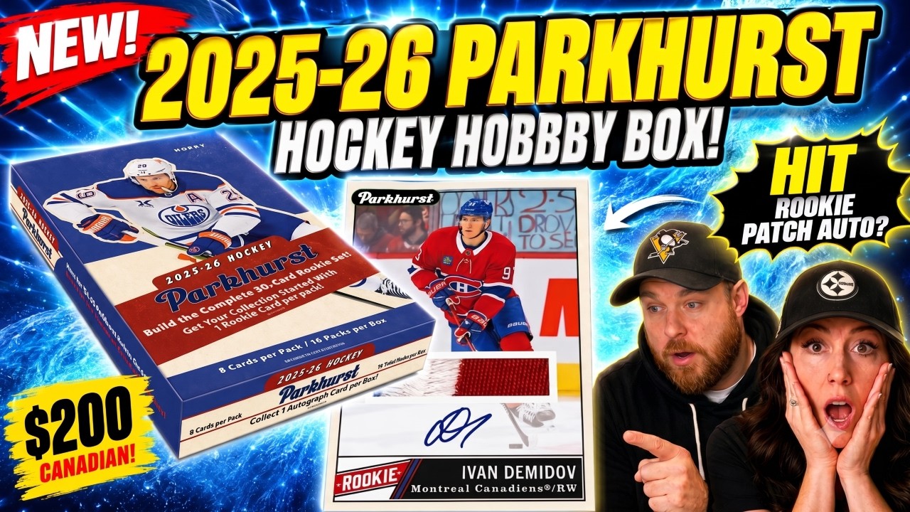 🚨WATCH BEFORE BUYING🚨 2025-26 Parkhurst Hockey Hobby Box Review