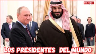 LOS 8 PRESIDENTES MAS VIGILADOS DEL MUNDO !! Vladimil putin,Donald trump, Mohammed bin Salman..