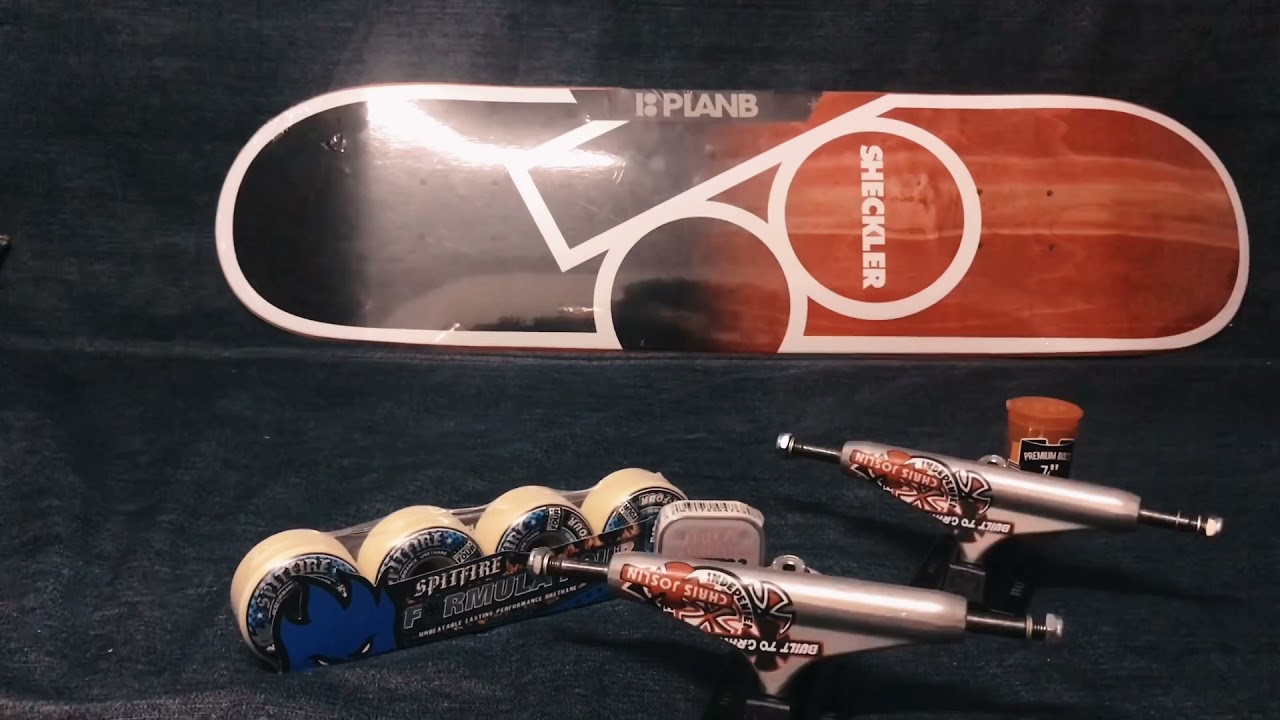 PlanB 8.125 Skateboard Setup Spring 2021(Independent Trucks, spitfire, Bronson G3, Mob Grip)