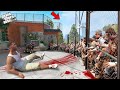 Franklin Starts A Deadly Zombie Apocalypse In Los Santos In GTA 5 