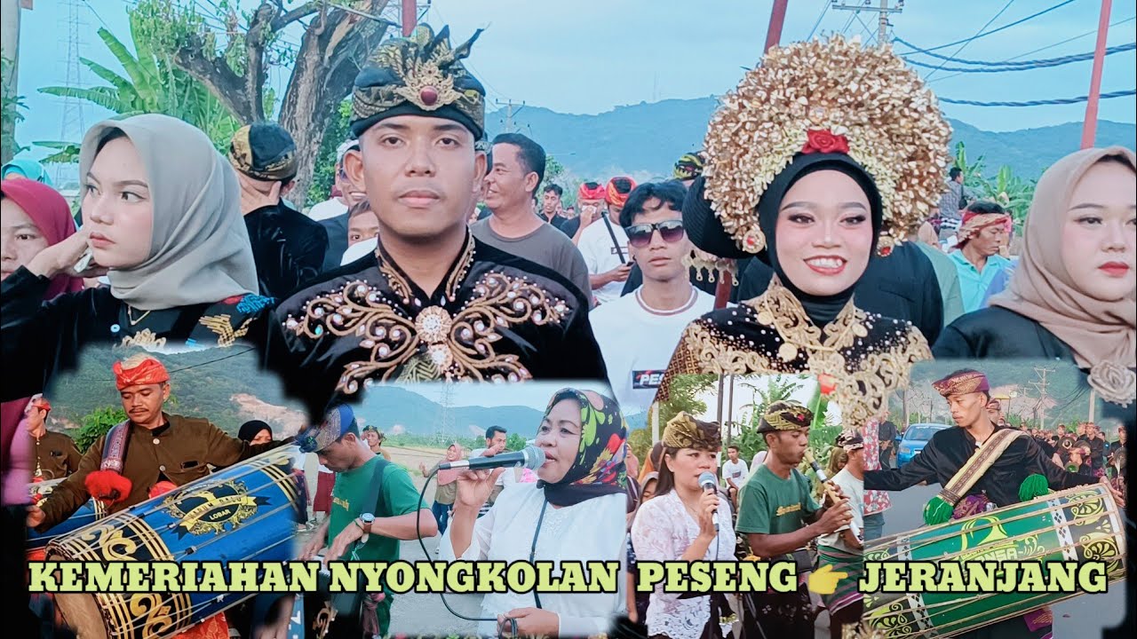 KEMERIAHAN NYONGKOLAN PESENG👉JERANJANG DI IRINGI 2 GENDANG BELEQ//ALE ALE MASMIRAH@bedhylombok7127