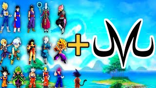 Dragon Ball Chracters In Majin Mode Dragon Ball Super Fusion