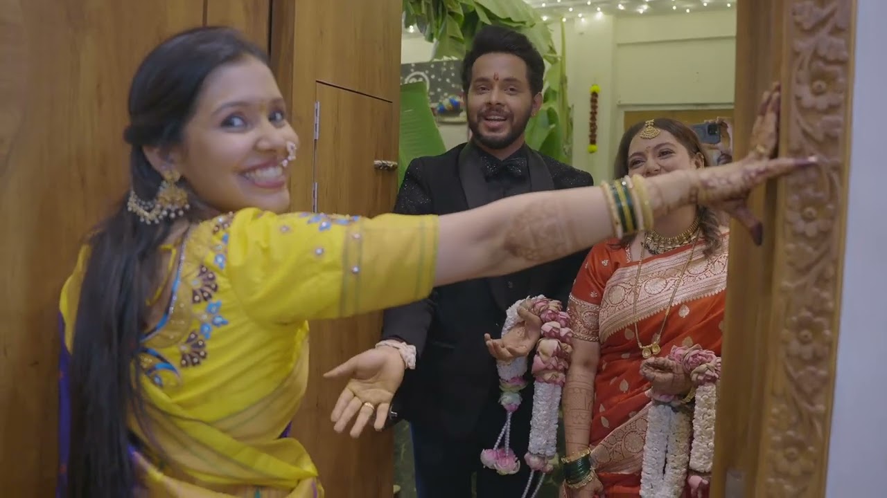 लग्नाचा दिवस Part 5 | गृहप्रवेश ❤️❤️❤️ | Marathi Wedding | Akshay Kelkar vlogs 