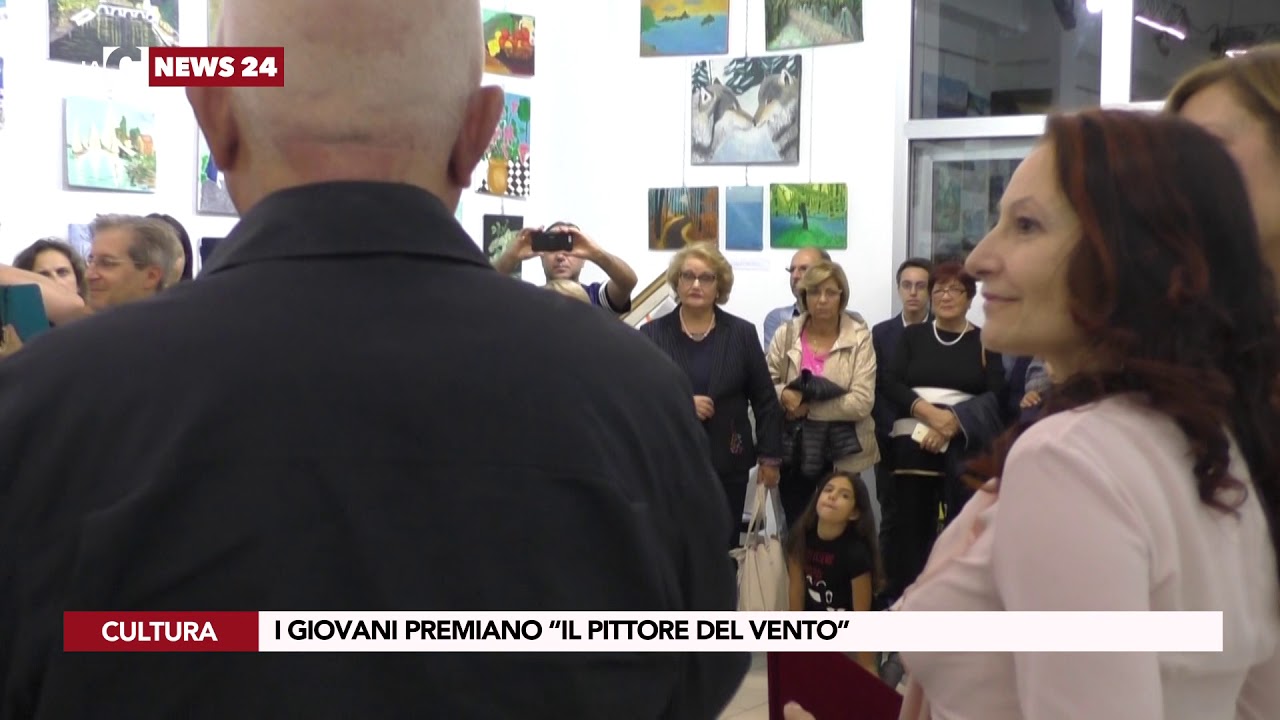 notizie del giorno I GIOVANI PREMIANO “IL PITTORE DEL VENTO”