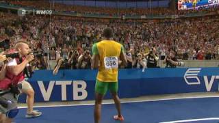 USAIN BOLT 19.19 s 200m BERLIN 2009 NEW World Record 19,19 s