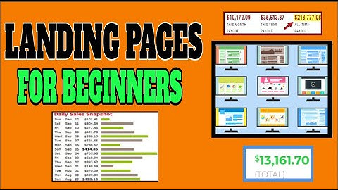 Landing Page Tutorial For Clickbank Beginners - How To Create UNLIMITED Landing Pages Within Minutes