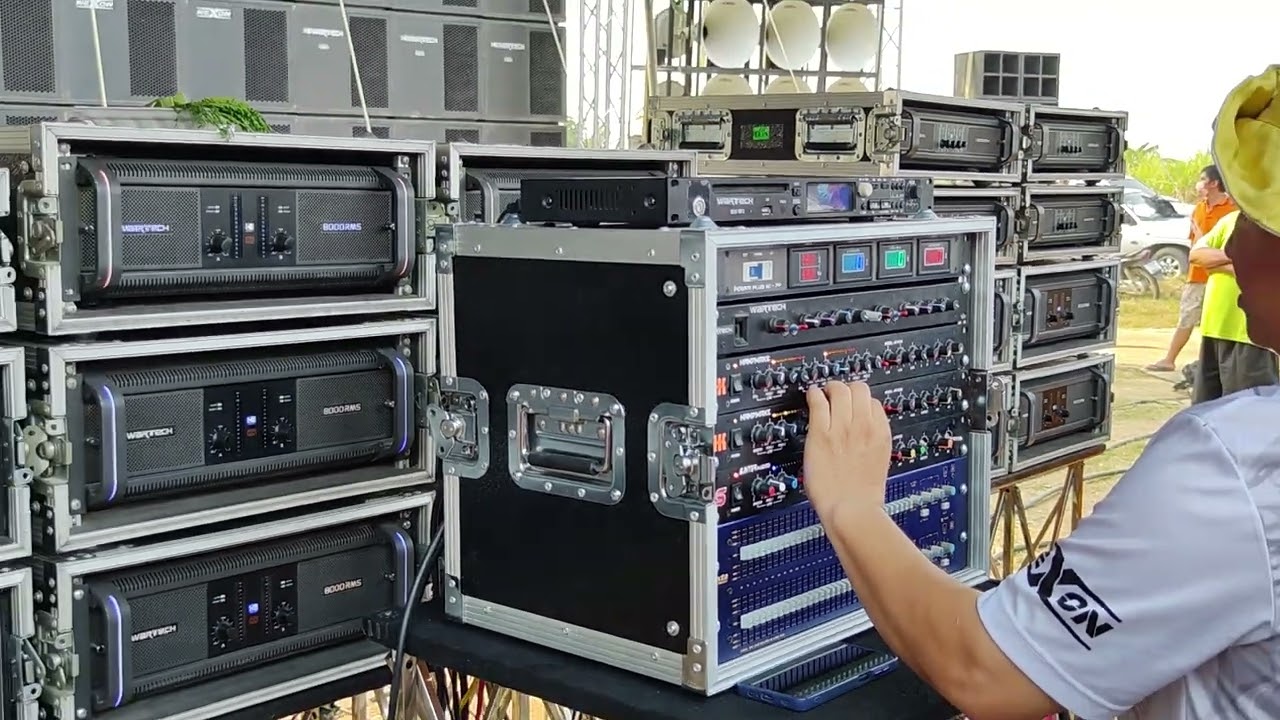 ส.อินเตอร์วอร์เทค ทดสอบระบบเสียง งานวัดทัพยายท้าว2566