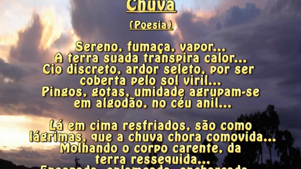 Chuva Poesias Poemas Pensamentos Youtube Chuva Poesias Poemas Pensamentos Youtube