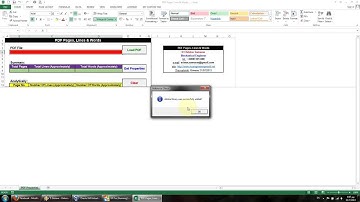 PDF Pages, Lines & Words