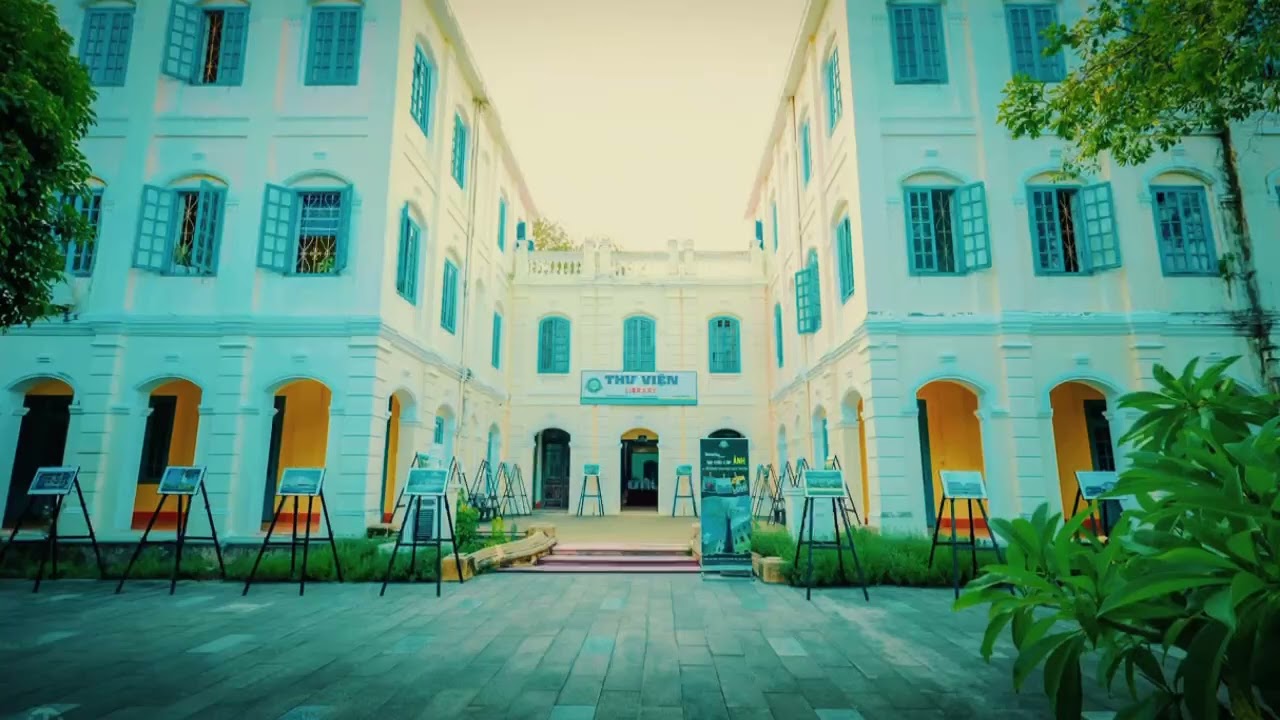 📚 **Thư viện Đại học Quy Nhơn** - Biểu tượng giao thoa giữa hiện đại và thiên nhiên 🏢 - youtube