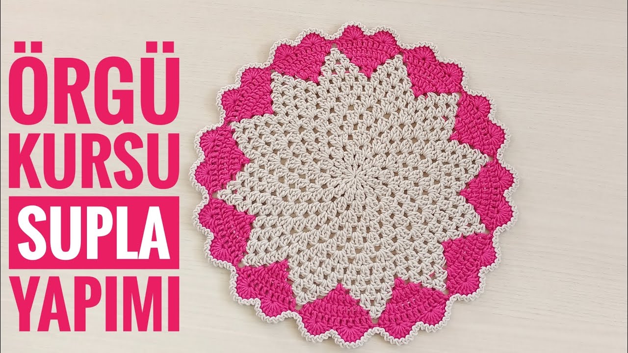 Tığ İşi Supla yapımı 🌺🪄💯 