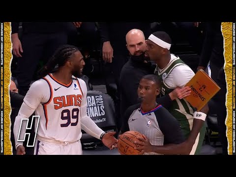 Jae Crowder & Bobby Portis Exchange Words 🤬