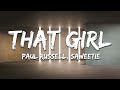 Paul Russell That Girl Lyrics Ft Saweetie mp3