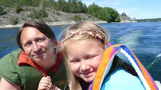 Video om resa från Tyresö strand till Dalarö Skans