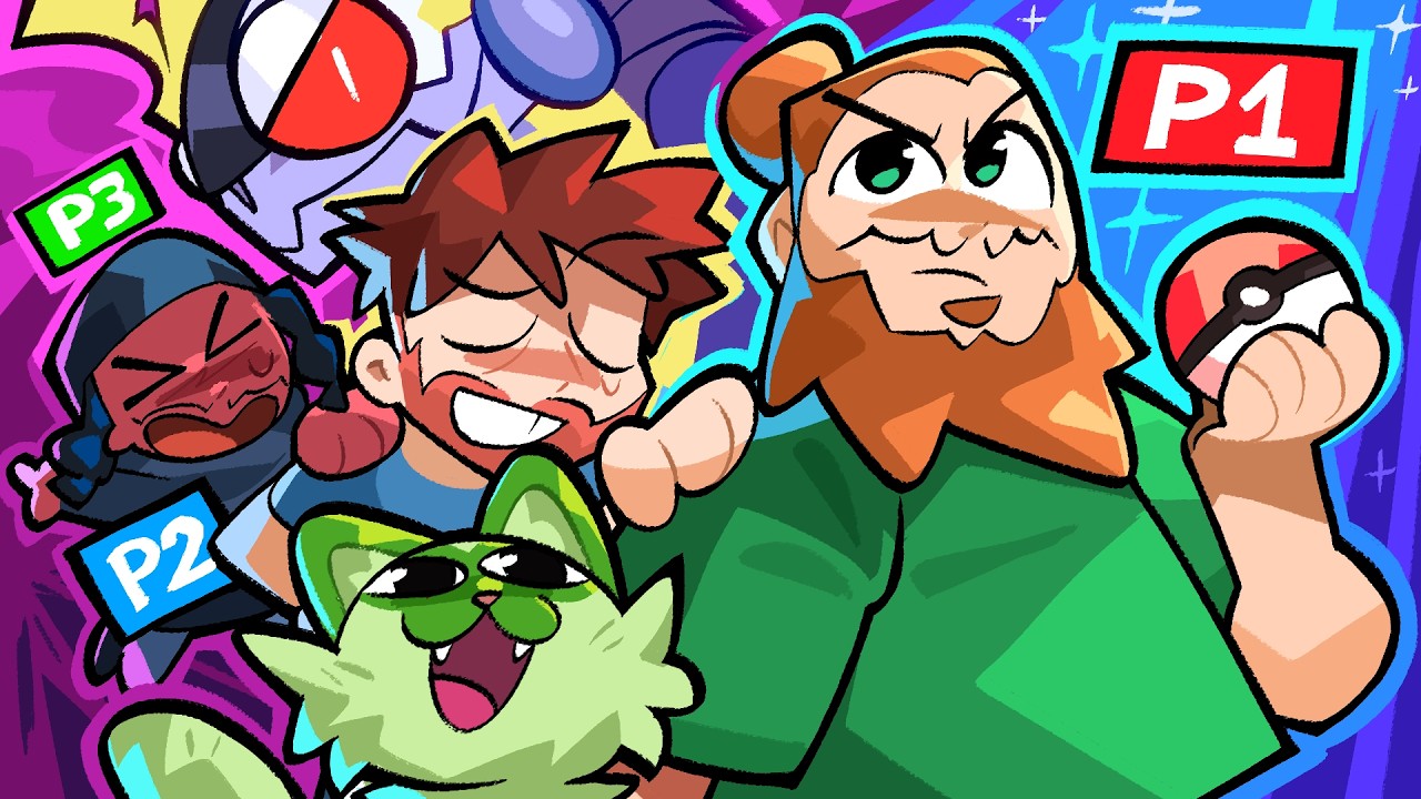 We Attempted a 3 Player Nuzlocke in Pokemon Violet