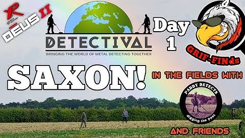 Ep#93 DETECTIVAL 2022 - Amazing Saxon & Roman with Paddy Detects - XP Deus II (2) Metal Detecting UK