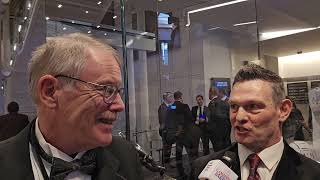 With Joe Iacona at Maxwell Football Awards Gala at 2025 College Football Hall of Fame, in Atlanta