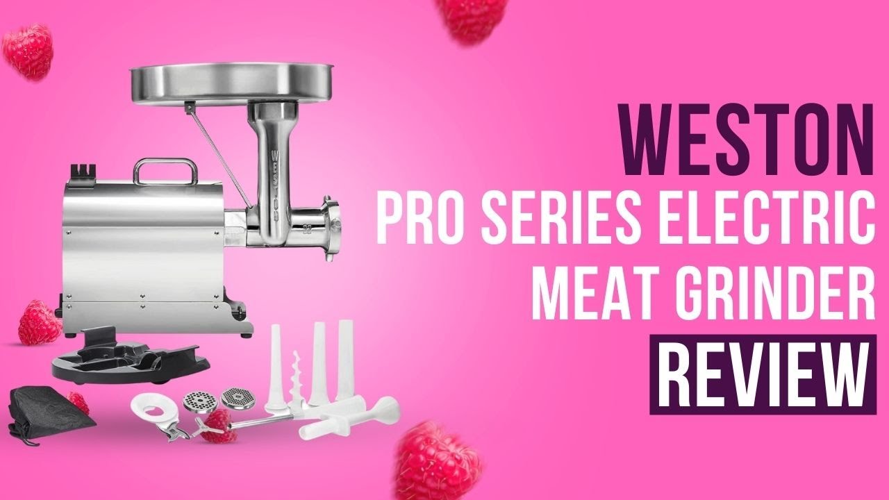 Weston Pro Series Electric Meat Grinder 102201W Review YouTube