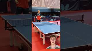 FASTEST Table Tennis Serve?? 😮🏓👌#tabletennis #serve #tabletennis #spin #tutorial #shorts