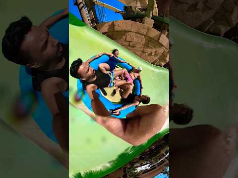 Thrilling Ride In World S Largest Waterpark Dubai S Atlantis Aquaventure 