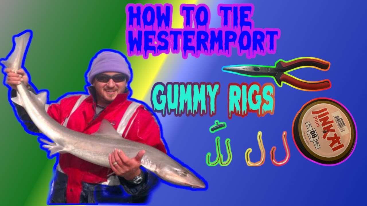 How to tie Westernport gummy Rigs - YouTube
