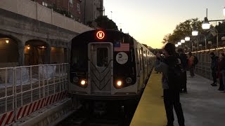 NYC Subway HD 60fps: Riding First Alstom R160A W Train (Bay Parkway to Astoria) Full Line (11/7/16)