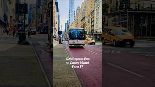 $7: Fifth Avenue to Coney Island on the Express Bus