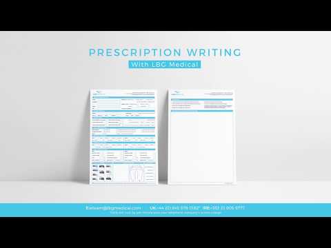 Prescription Writing With LBG Medical