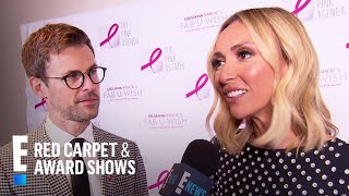 The e! host gushes over working with non-profit that raises money for
breast cancer research and grants wishes after her personal battle 7
ye...