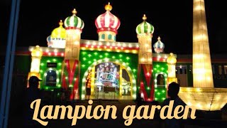 Jalan jalan ke lampion garden