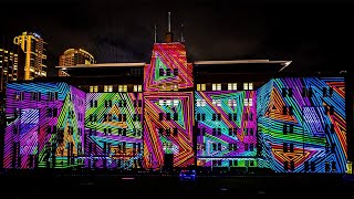 New York Sunday Projection On The Mca Vivid Sydney 2022