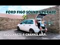Installing a Powerful 4-Channel PowerBass Amp in my Ford Figo! #fordfigomodified #fordfigosound