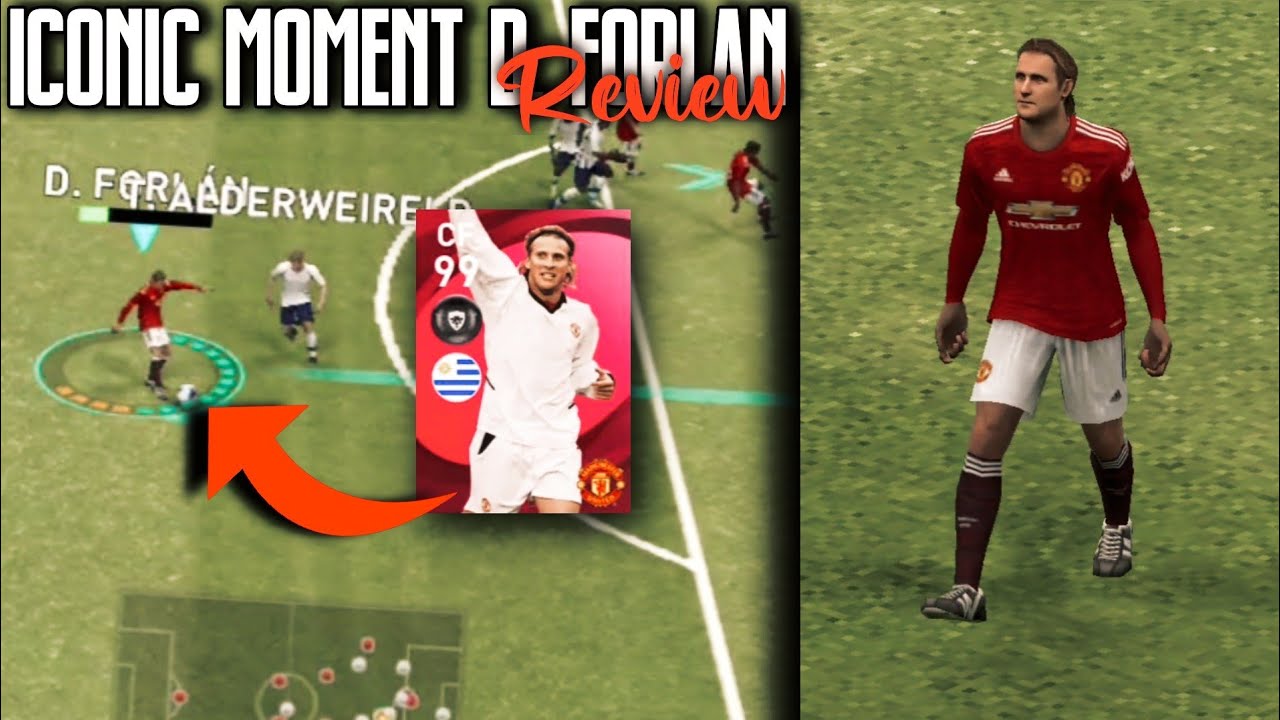 99 RATED ICONIC MOMENT D. FORLAN REVIEW • GOAL POACHER • LONG RANGER • PES 2021 MOBILE