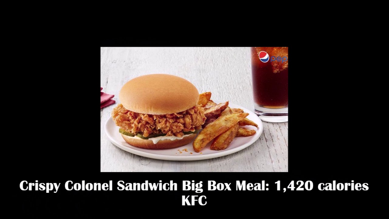 20 Highest Calorie Counts at Fast Food Chains