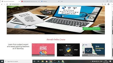 Education Portal Project Python Django  || Explanation #1
