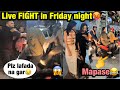 Thamel ko bich bato mai fight parepaxi police aayocrazy friday night with chaurey vlog