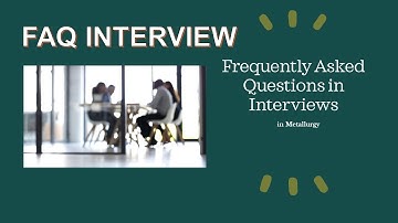 FAQ Interview - Commonly asked questions; Prof. Ranjit Bauri; Metallurgy & Materials Engineering.
