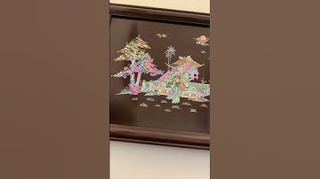 TRANH CHÙA MỘT CỘT KHẢM ỐC XÀ CỪ NHẬP KHẨU CAO CẤP- GIÁ XƯỞNG