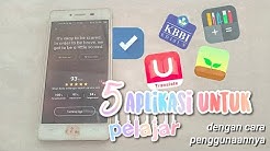 5 Aplikasi Untuk Pelajar - Durasi: 10.11. 