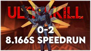 ULTRAKILL | 0-2 "The Meatgrinder" | Any% 8.166 SPEEDRUN